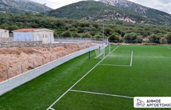 Διλινάτα: Παίρνει νέα μορφή το Δημοτικό Γήπεδο «Κώστας Βαρτελάτος» – Εντυπωσιακές εικόνες (εικόνες)