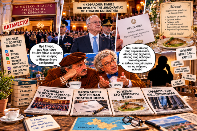 Θεατρικές Προσκλήσεις και Πολιτικά Πηγαδάκια