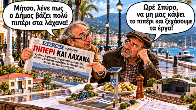 Πιπέρι, Λάχανα και Δημοτικά Έργα
