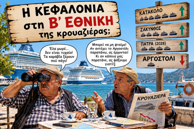 Σατιρική Κρουαζιέρα στην Κεφαλονιά